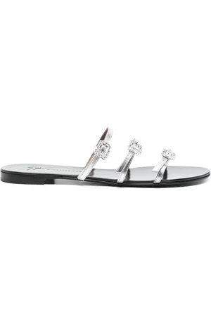 Giuseppe Zanotti Sandales Himari à semelle plate
