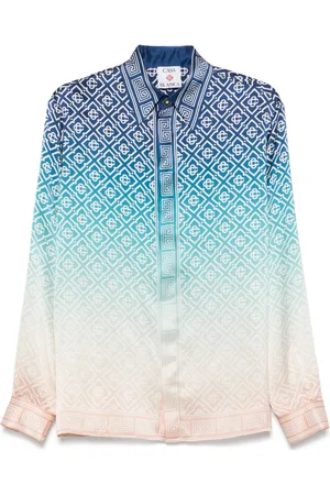 Casablanca Chemise à effet dégradé
