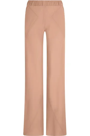 Giorgio Armani Pantalon palazzo en soie de mûrier