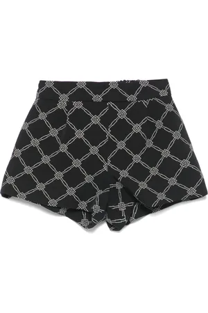 Elisabetta Franchi Short à logo imprimé