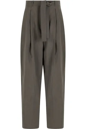 Giorgio Armani Pantalon à détails de plis