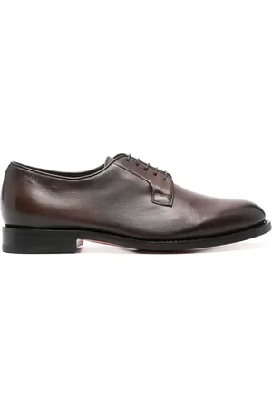 santoni Derbies en cuir