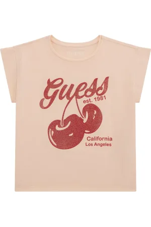 Guess T-shirt à imprimé cerise