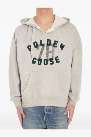 Golden Goose Hoodie à logo brodé