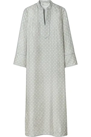 Tory Burch Caftan en soie à monogramme T