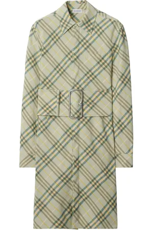 Burberry Robe-chemise à carreaux
