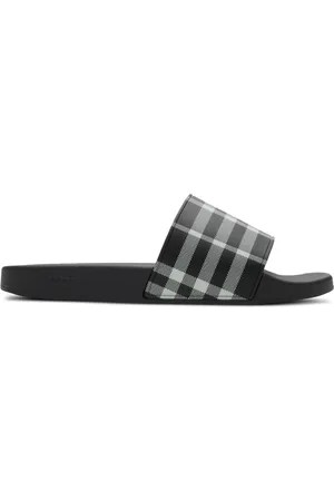 Burberry Claquettes à carreaux