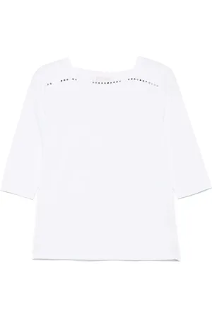 Liu Jo T-shirt à ornements strassés