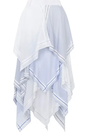 Moschino Jupe longue à design asymétrique