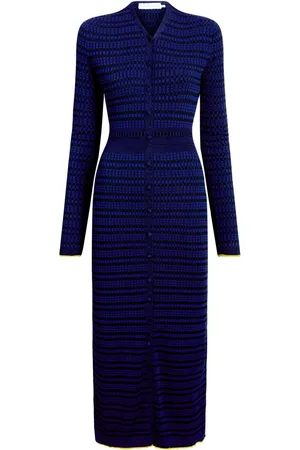 Proenza Schouler Robe Ivanna à coupe mi-longue