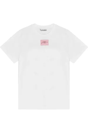 Ganni T-shirt à imprimé graphique