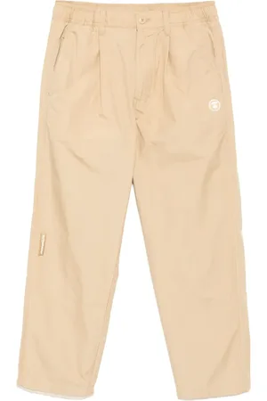 A Bathing Ape Pantalon à patch logo