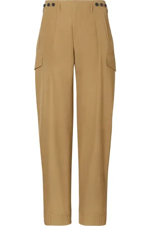 Tory Burch Pantalon à détail plissé