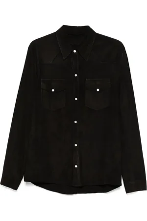 SALVATORE SANTORO Chemise en daim