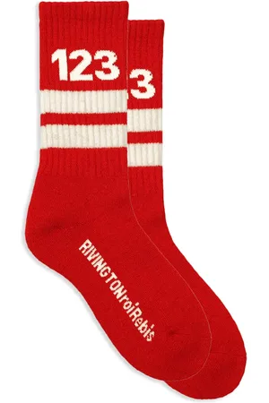 RRR-123 Chaussettes à logo en intarsia