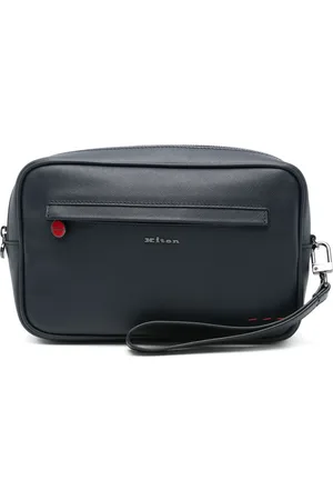 Kiton Pochette en cuir