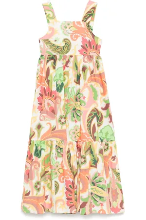 Etro Robe à motif cachemire