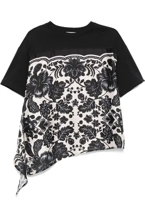 Sandro T-shirt à fleurs