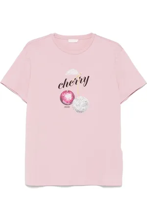 Liu Jo T-shirt à cerises imprimées