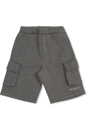 Balmain Short à logo imprimé