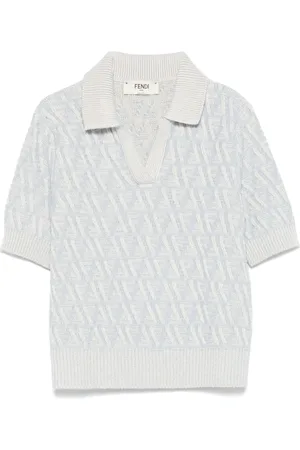Fendi Polo à logo FF