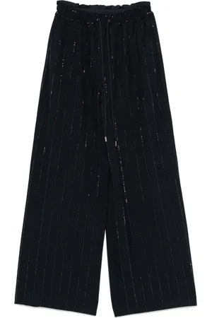 Self-Portrait Pantalon ample à ornements