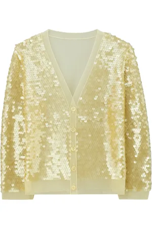 Tory Burch Cardigan brodé de sequins