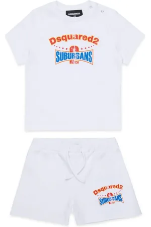 Dsquared2 Ensemblme t-shirt-short à logo