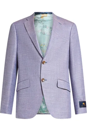 Etro Blazer à motif de chevrons