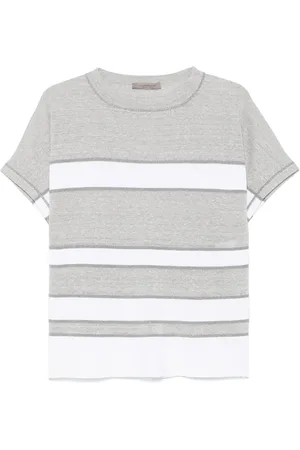 D.EXTERIOR T-shirt à rayures