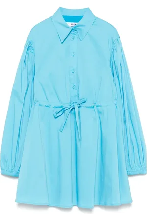 Msgm Robe en popeline