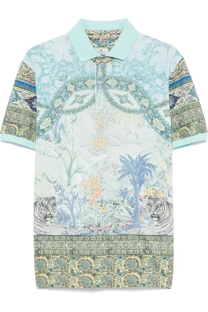 Etro Polo à imprimé graphique