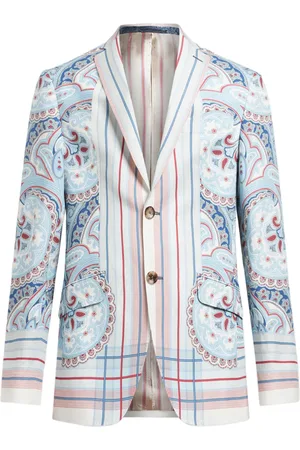 Etro Blazer à imprimé cachemire