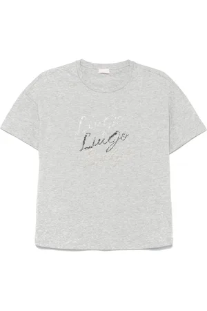 Liu Jo T-shirt à logo strassé