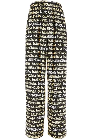 Balenciaga Pantalon à logo imprimé