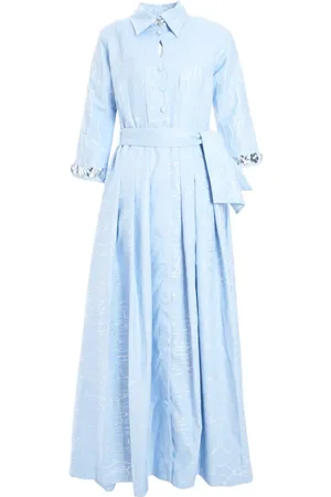 Baruni Robe Zinnia à coupe longue