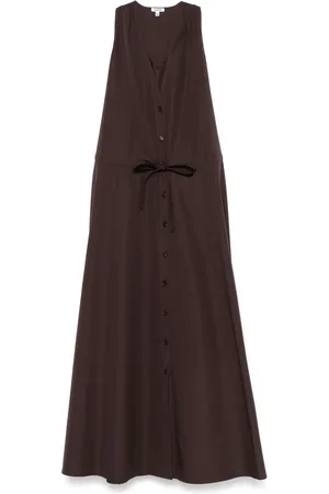 Aspesi Robe mi-longue en popeline