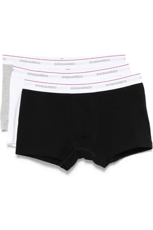 Dsquared2 Lot de trois boxers à bande logo