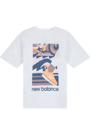 New Balance T-shirt en coton à imprimé graphique