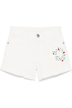 John Richmond Short à ornements strassés