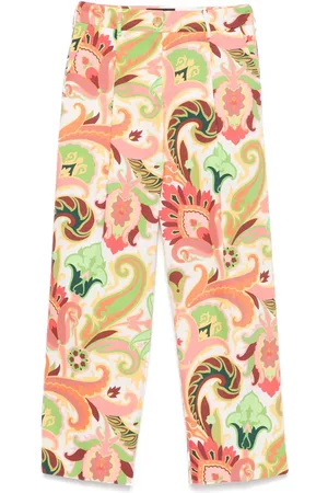 Etro Pantalon à motif cachemire