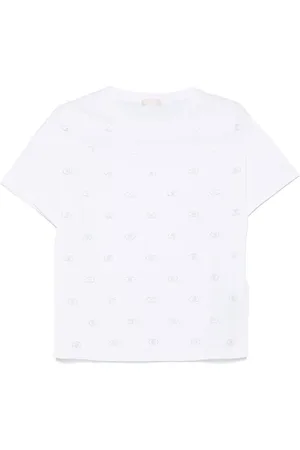 Liu Jo T-shirt à logo strassé