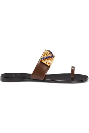 Giuseppe Zanotti Sandales à ornements strassés