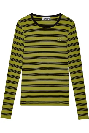 Ganni T-shirt à rayures