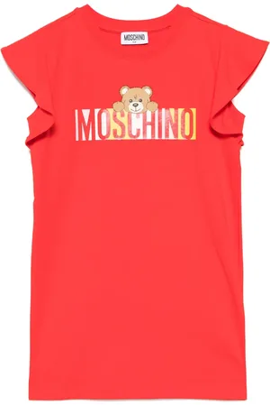 Moschino Robe à logo imprimé