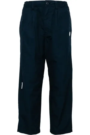 A Bathing Ape Pantalon à patch logo