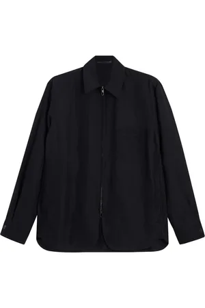 Giorgio Armani Chemise à fermeture zippée