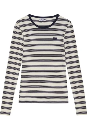 Ganni T-shirt à rayures