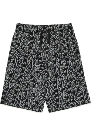 Nº21 Short à logo imprimé