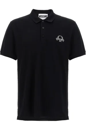 Moschino Polo à logo brodé